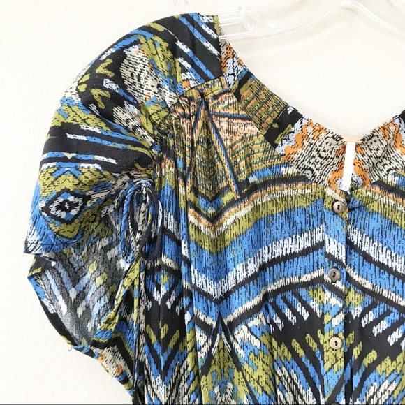 Free People Dream All Night Romper Sky NWT - Picture 5 of 8